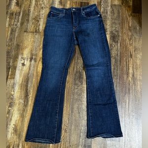 Levi 725 high rise boot cut jeans